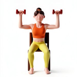 Senior Fitness Series Ab Workout Book 2 by Audrey Books-0